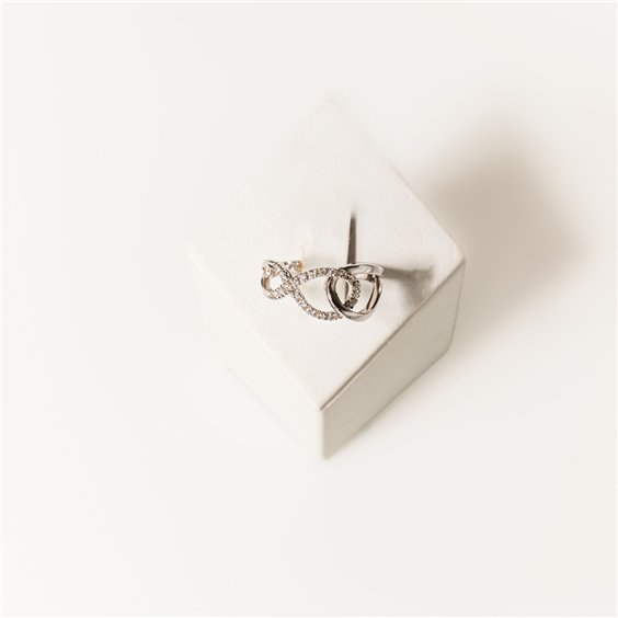 Anello Monaldi Gioielli Donna in Oro bianco Diamante 0.36 Ct ELI10196 - ELI10196